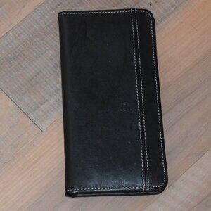 Leather Credit Card Business Holder Passport Travel Tall Wallet Jagermeister